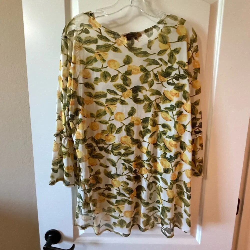 🍋 Mishca, XL, Babydoll Top 🍋 - Picture 3 of 3